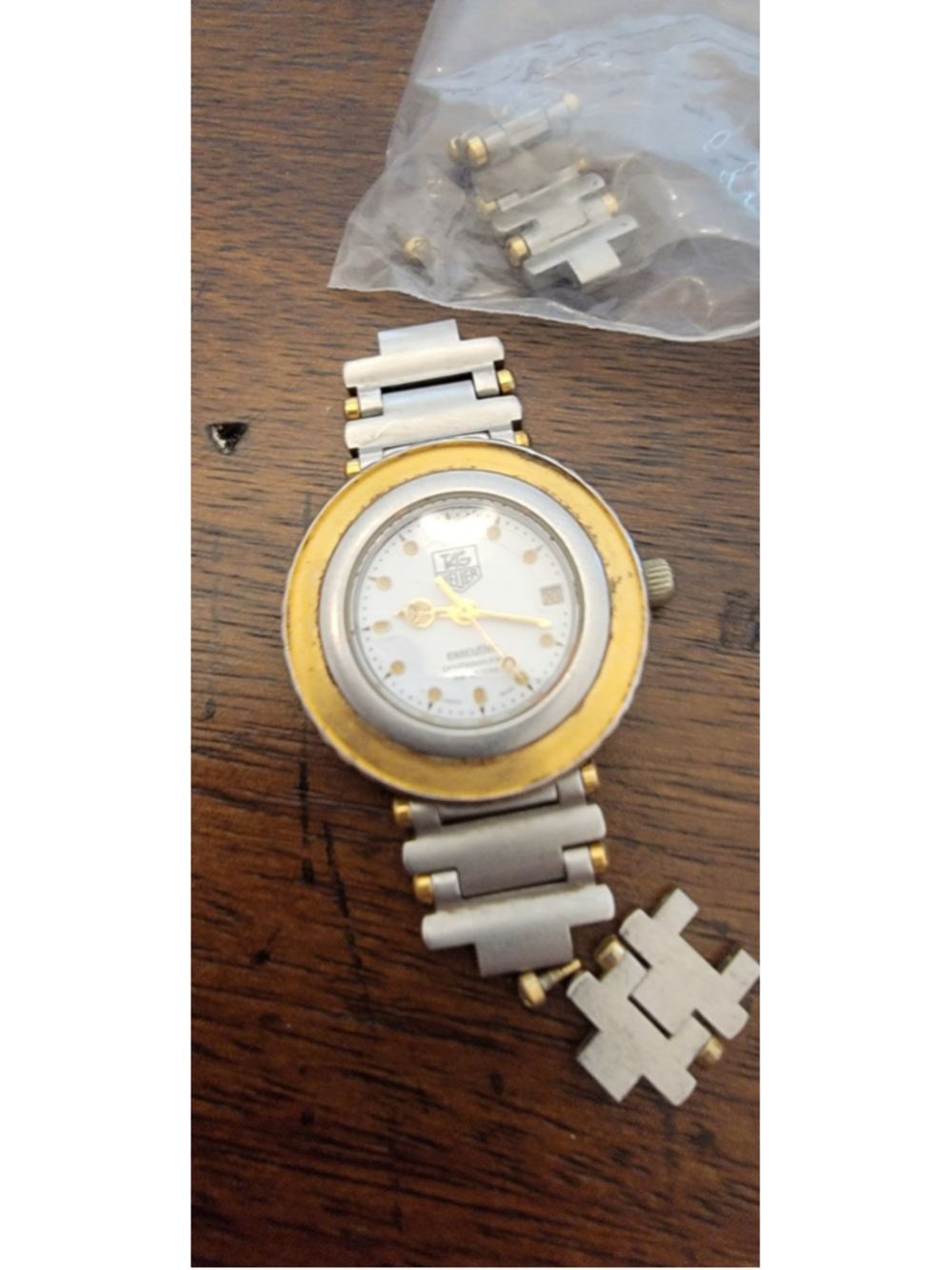 Heuer Executive-Professional 200 Meters -Quartz-Ref 915.808-Stainless Steel